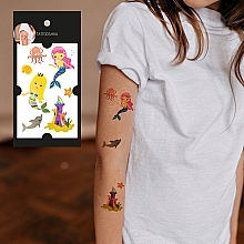 Temporary Tattoo "Friendly Mermaids" - Tattooshka — photo N4