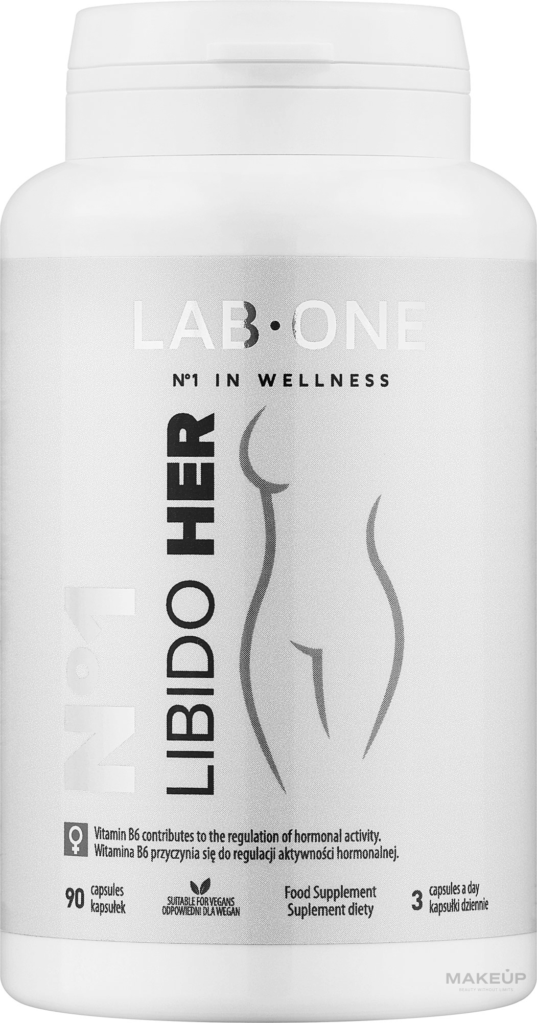 Women's Health Dietary Supplement - Lab One No. 1 Libido Her — photo 90 szt.