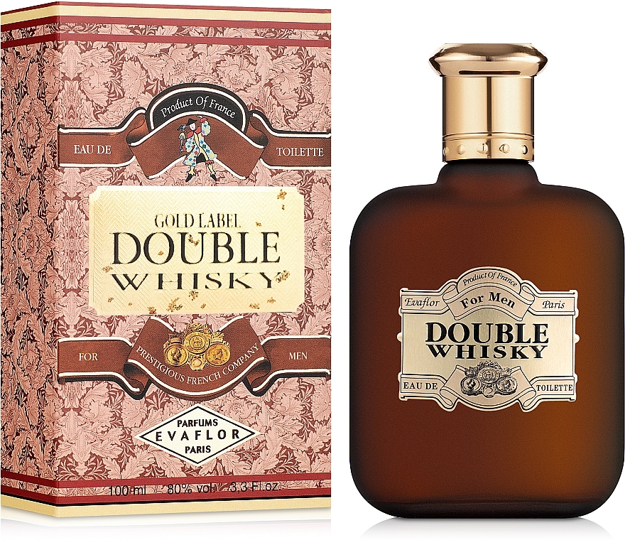 Evaflor Double Whisky Gold Label - Eau de Toilette — photo N2