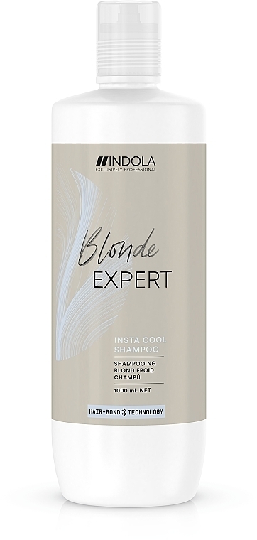 Cold Blonde Shampoo - Indola Blonde Expert Insta Cool Shampoo — photo N4