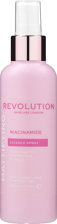 Face Mist - Revolution Skincare Niacinamide Mattifying Essence Spray — photo N3