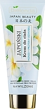 Body Cream "Monoi Oil + Silk Proteins" - Bielenda Japan Beauty Moisturizing Body Cream — photo N1