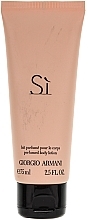 Fragrances, Perfumes, Cosmetics Giorgio Armani Si - Body Lotion (tester)