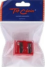 Double Sharpener with Lid, 2182, red - Top Choice — photo N1