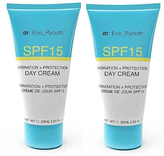 Set - Dr. Eve_Routh Hydration + Protection Day Cream SPF15 Duo (d/cr/2x30ml) — photo N1