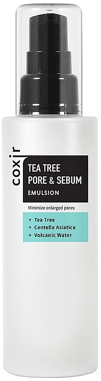 Face Emulsion - Coxir Tea Tree Pore & Sebum Emulsion — photo N1