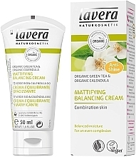 Fragrances, Perfumes, Cosmetics Face Cream "Green Tea" - Lavera Mattifying Balancing Cream Green Tea