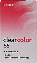 Blue Contact Lenses, 2 pcs - Clearlab Clear Color 55 — photo N5