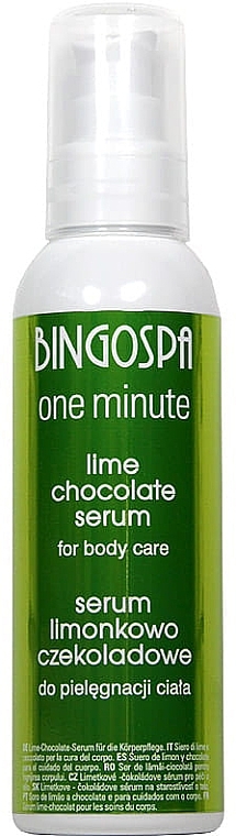 Chocolate & Lime Body Serum - BingoSpa — photo N1