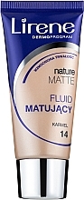 Fragrances, Perfumes, Cosmetics Mattifying Foundation - Lirene Nature Matte Foundation