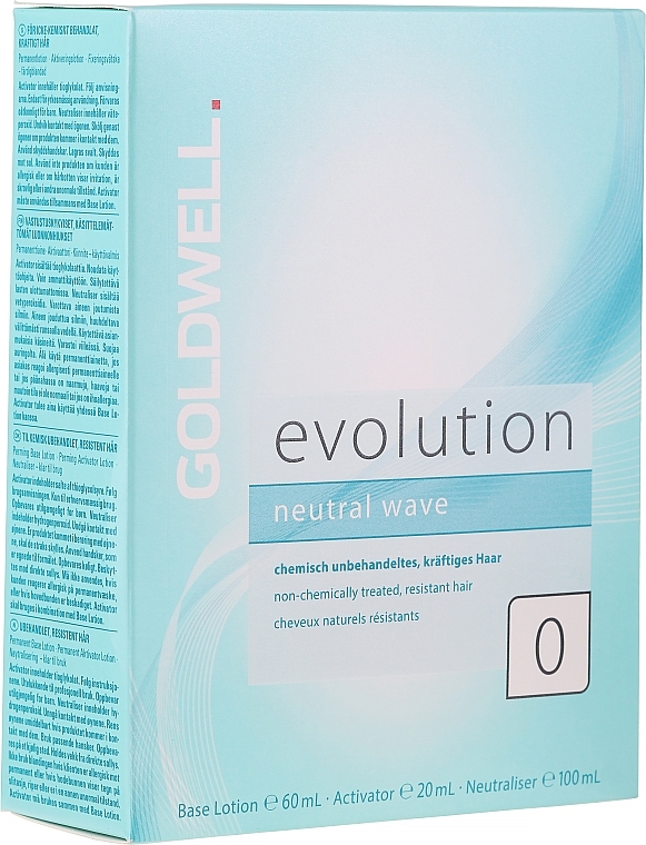 Perm Set for Thick Hair - Goldwell Evolution Neutral Wave 0 Set — photo N1