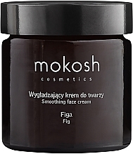 Fragrances, Perfumes, Cosmetics Smoothing Face Cream "Fig" - Mokosh Cosmetics Figa Smoothing Facial Cream