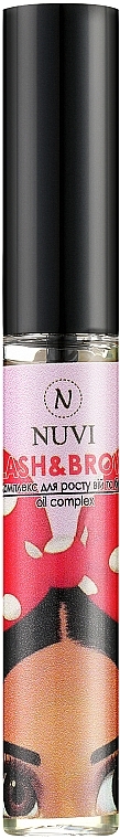 Lash & Brow Growth Activating Oil - Nuvi Lash&Brow Oil Complex — photo N43