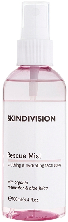 Face Spray - SkinDivision Face Rescue Mist — photo N2