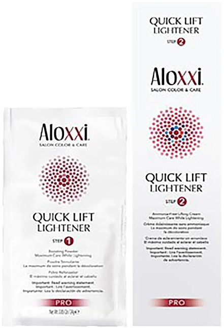 Two-Step Lightening Kit - Aloxxi Quick Lift Lightener Kit — photo N1