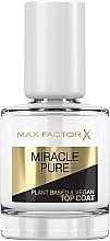 Top Coat - Max Factor Miracle Pure Top Coat — photo N1