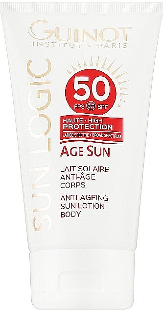 Sun Body Lotion - Guinot Age Sun Lotion Body SPF50 — photo N1