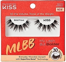 Fragrances, Perfumes, Cosmetics False Eyelashes - Kiss 3D Volume False Eyelashes MLB Bolder Bold Move