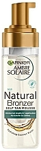 Self-Tanning Mousse - Garnier Ambre Solaire Natural Bronzer Intense Clear Self Tan Mousse — photo N7