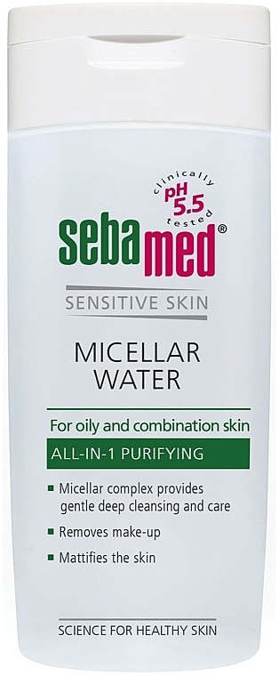 Micellar Water for Oily and Combination Skin - Sebamed Sensitive Skin Micellar Water For Oily & Combination Skin — photo N1