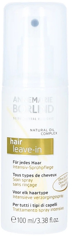 Leave-In Hair Treatment - Annemarie Borlind Natural Oil Complex Hair Leave-in — photo N1