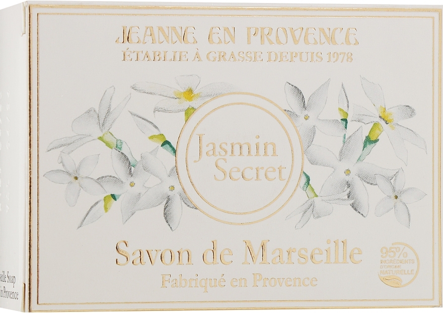 Perfumed Soap - Jeanne en Provence Jasmin Secret Soap — photo N2