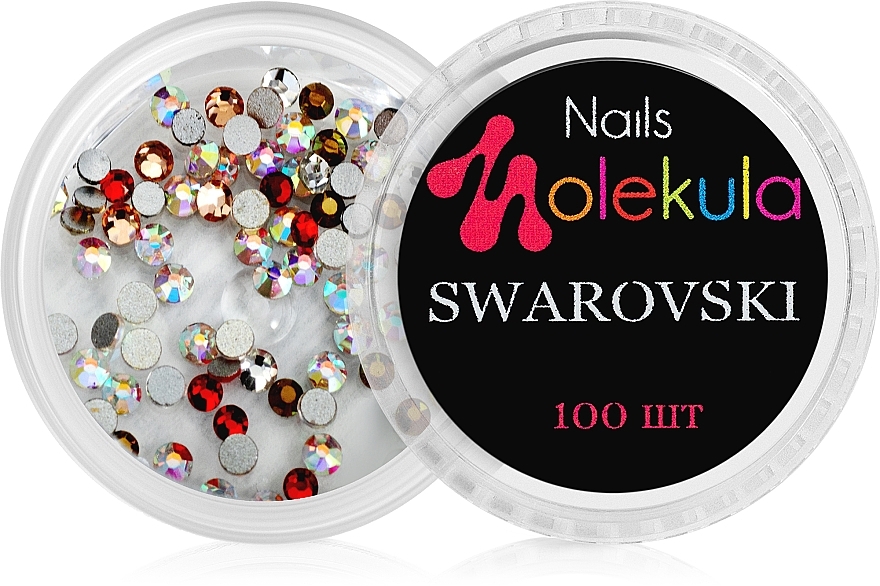 Nail Design Stones - Nails Molekula Swarovski 5 — photo N1