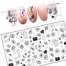 Nail Stickers, self-adhesive F-807 - Deni Carte 88440 — photo N1