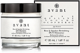 Fragrances, Perfumes, Cosmetics Revitalising Moisturizing Cream - Avant Rose & Squalane Revitalising DUO Moisturiser