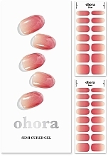 Fragrances, Perfumes, Cosmetics Gel Nail Sticker Set - Ohora Semicured Gel Nail