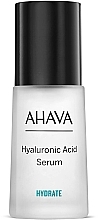 Fragrances, Perfumes, Cosmetics Hyaluronic Acid Face Serum - Ahava Hyaluronic Acid