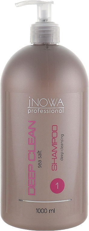 Shampoo 'Deep Cleansing' with Dispencer - JNOWA Professional Deep Clean Shampoo — photo N1