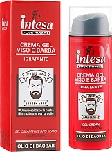 Fragrances, Perfumes, Cosmetics Face and Beard Gel-Cream - Intesa Gel Cream Face And Beard