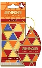 Car Air Freshener - Areon Mosaic Sweet Gold — photo N2