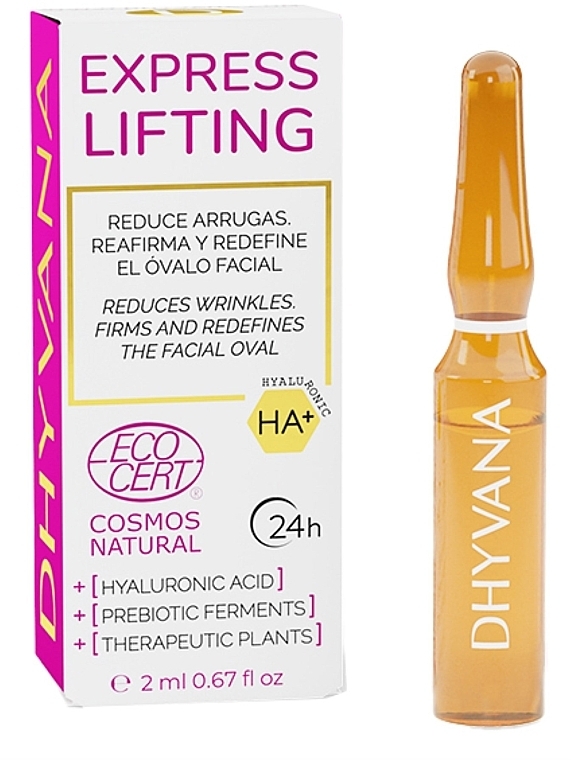 Face Ampoules 'Express Lifting' - Dhyvana Express Lifting Ampoules — photo N3