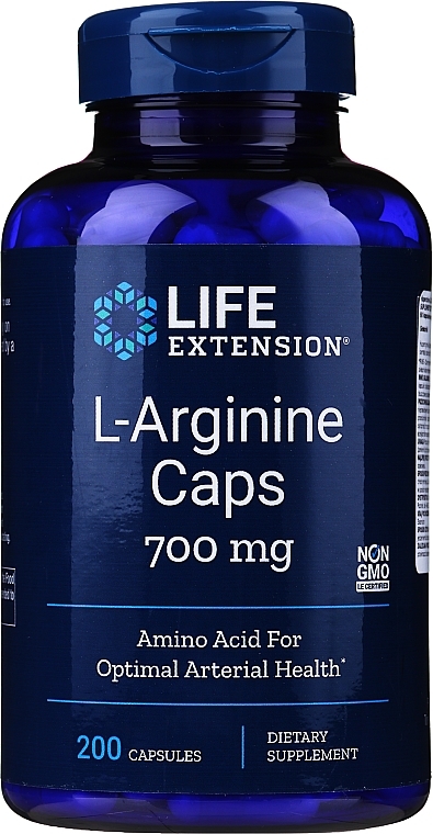 Dietary Supplement "L-Arginine" - Life Extension L-Arginine — photo N1