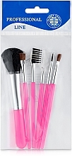 Makeup Brush Set, pink - Globus Group — photo N2