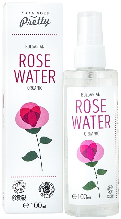 Organic Rose Water - Zoya Goes Organic Bulgarian Rose Water — photo N3