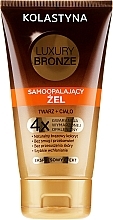 Fragrances, Perfumes, Cosmetics Auto-Tan Gel for Face and Body - Kolastyna Luxury Bronze Tanning Gel