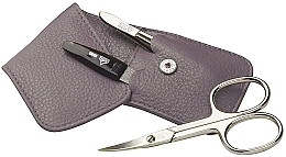 Manicure Set, 3 tools 'Siena', grey - Erbe Solingen — photo N17