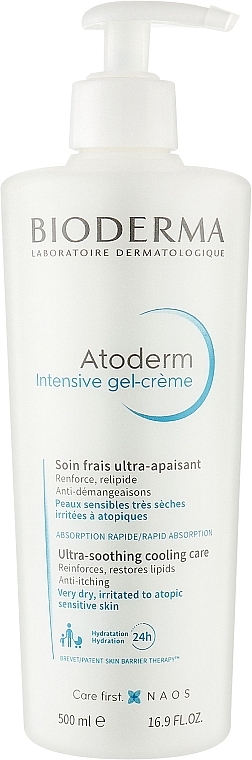 Intensive Ultra-Soothing Gel-Cream - Bioderma Atoderm Intensive Gel Cream — photo N20