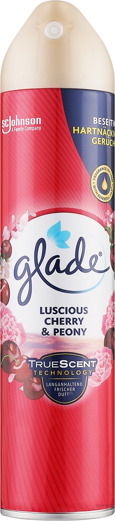 Air Freshener - Glade Luscious Cherry and Peony Air Freshener — photo 300 ml