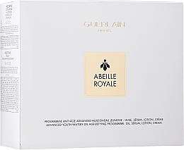 Fragrances, Perfumes, Cosmetics Set - Guerlain Abeille Royale Programme Anti-Age Advanced (f/oil/15ml + f/cr/15 ml + f/ser/8x0.6 ml + f/lot/15 ml + bag)