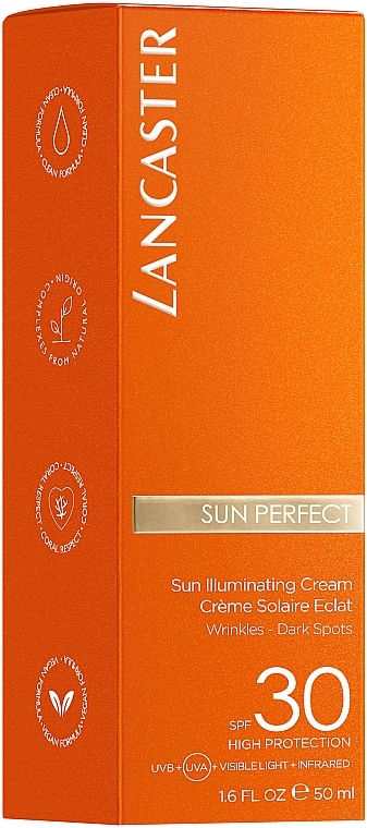 Face Sun Cream - Lancaster Sun Perfect Sun Illuminating Cream SPF 30 — photo N29