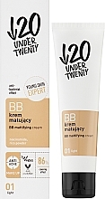 Antibacterial Mattifying BB Cream, 01 light - Under Twenty Anti! Acn/* — photo N2