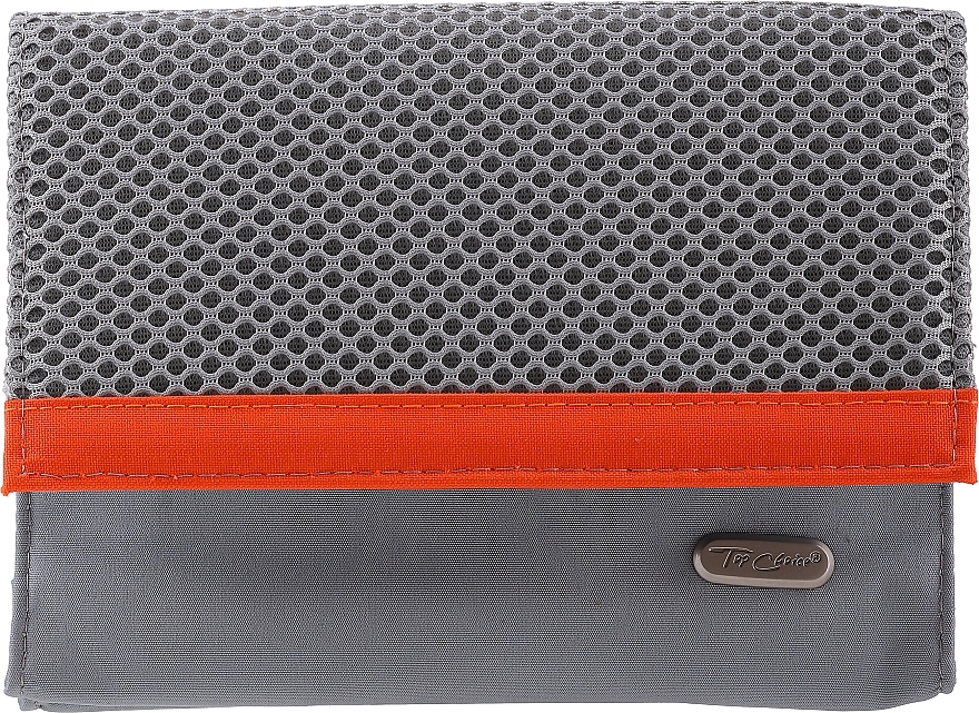 Makeup Bag, 94644, gray-orange - Top Choice Net — photo N4