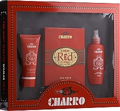 Fragrances, Perfumes, Cosmetics El Charro Red - Set (edp/100ml + b/cr/100ml + deo/100ml)