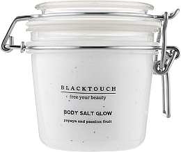 Salt Souffle Body Scrub "Papaya & Passion Fruit" - BlackTouch Papaya and Passion Fruit Body Salt Glow — photo N1