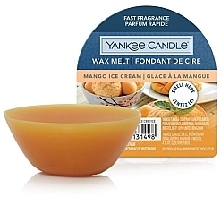 Scented Wax - Yankee Candle Mango Ice Cream Wax Melt — photo N1