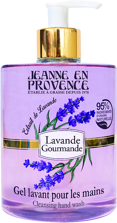 Laverder Hand Wash - Jeanne en Provence Lavande Lavant Mains — photo N1